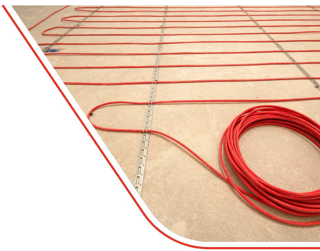 underfloor heating installation